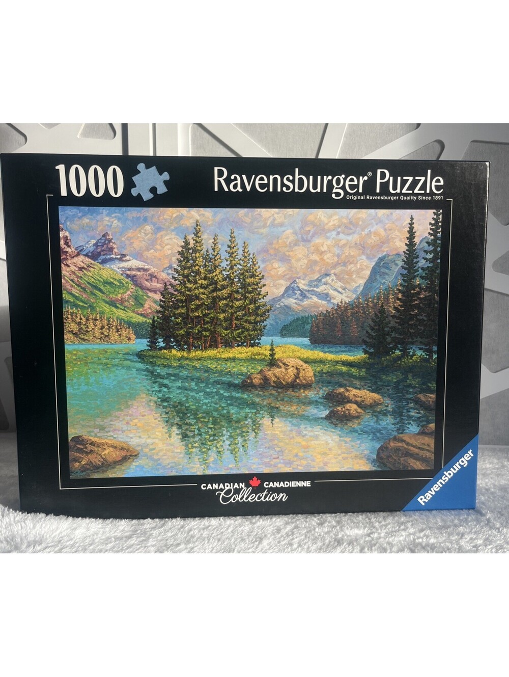 Ravensburger Spirit of Maligne 1000 Pc Puzzle BREATHTAKING ROCKIES